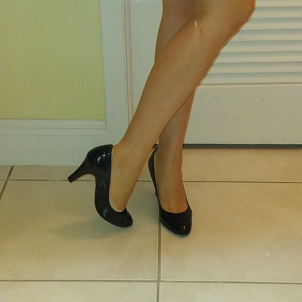 Black heels